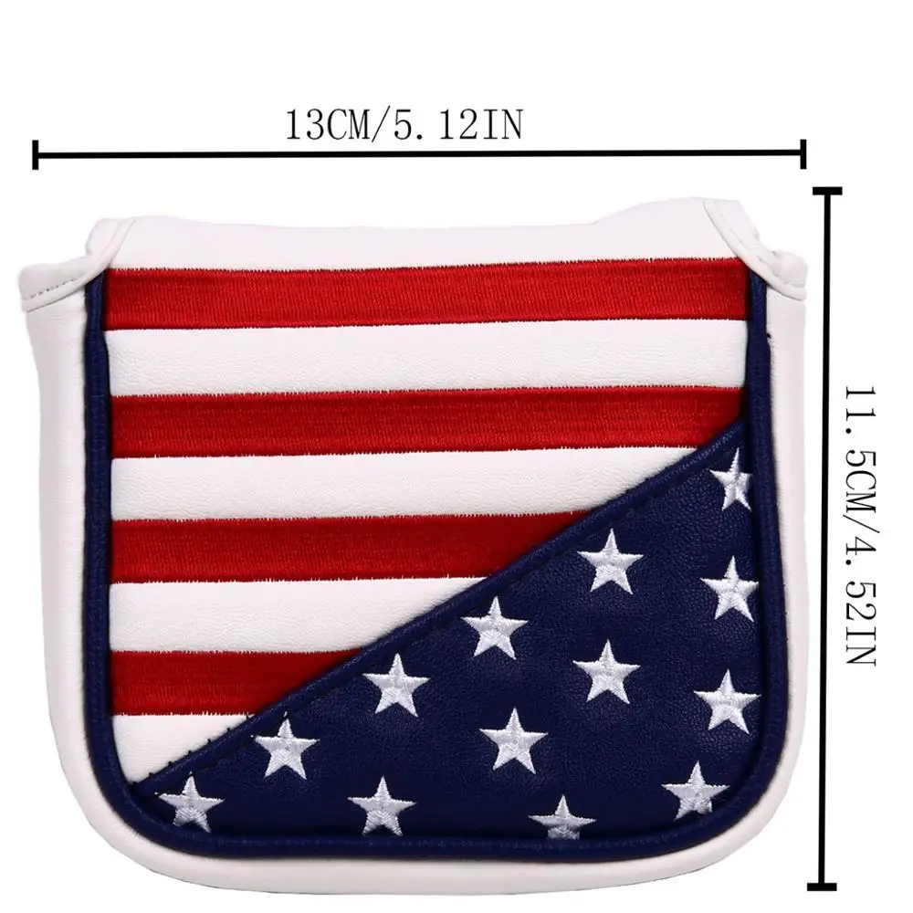 1 шт США звезды и полосы квадратный молоток в форме магнитного закрытия Гольф