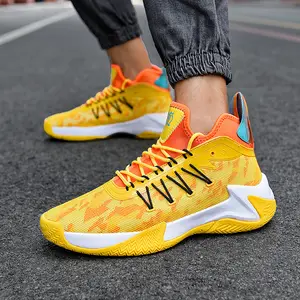 yellow basketball shoes – Compra yellow basketball shoes con envío gratis  en AliExpress version