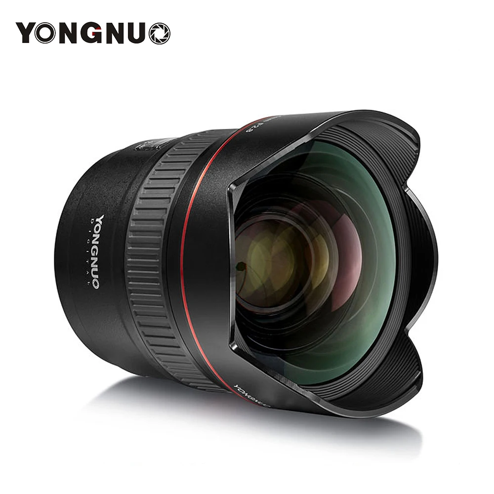YONGNUO YN14mm F2.8 объектив ультра-широкоугольный для камеры Авто/ручная фокусировка 114