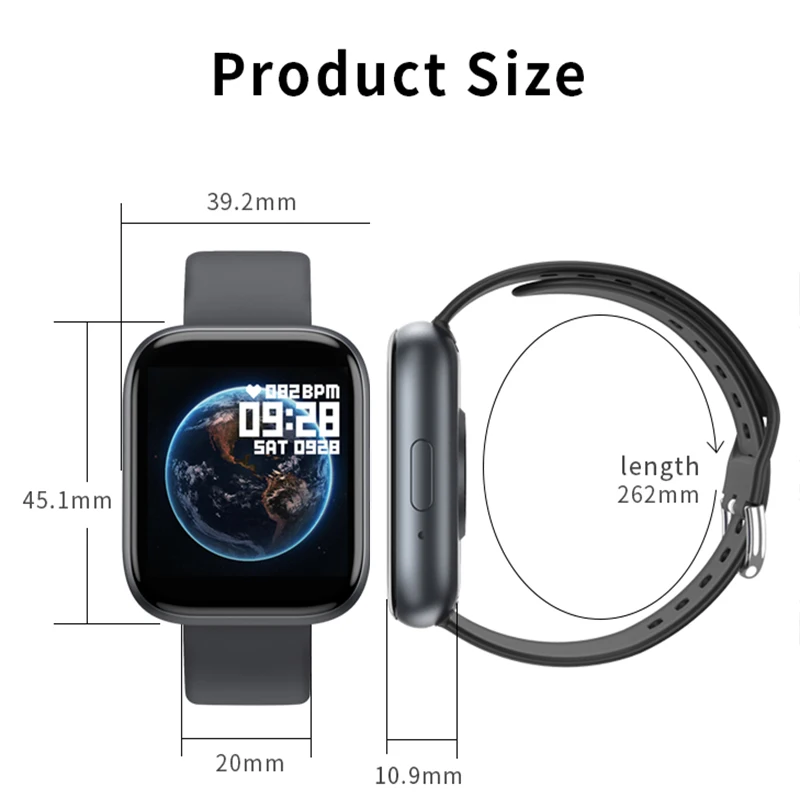 

Smart Watch T99 Bluetooth Call SmartWatch Men Women Fitness Sport Heart Rate Blood Pressure Monitor Music Play Watches