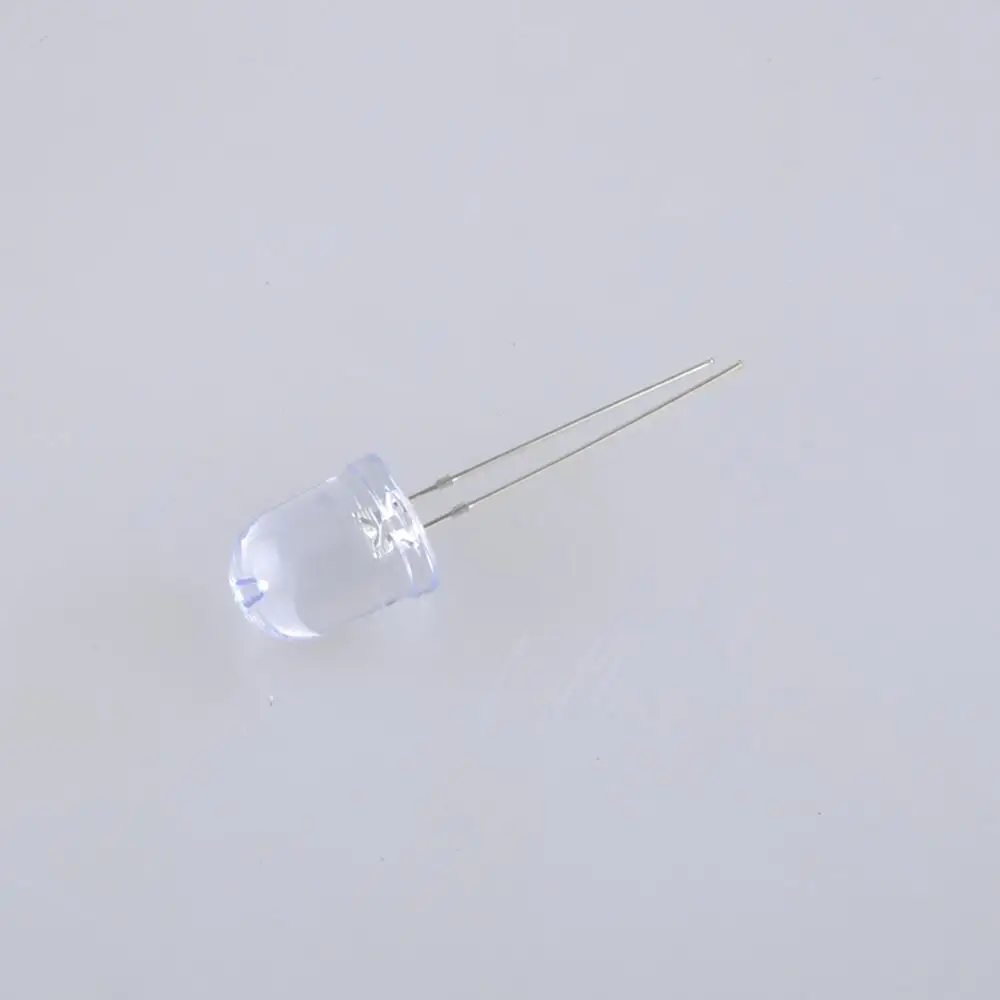 

50pcs Superbright LED Light Lamp Ultra Bright 30000MCD 10mm Round White