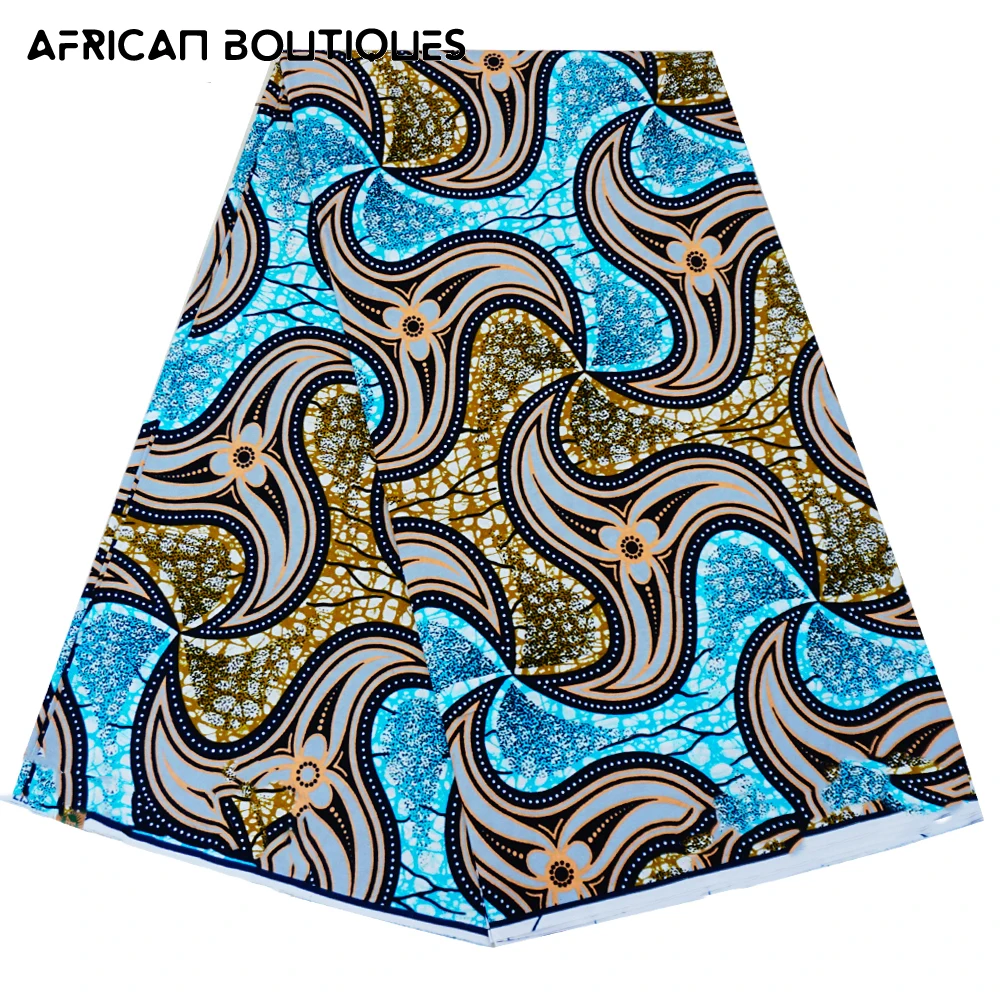 

Ткань с Африканским принтом из Анкары, оригинальное восковое лоскутное платье, ручная работа, ремень из 100% хлопка