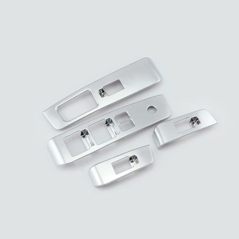 ABS Матовый Стекло переключатель двери окна с украшением в виде пуговицы Панель