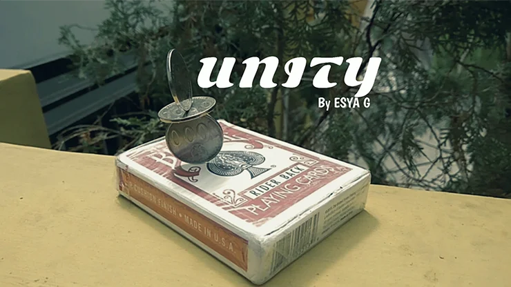 UNITY by Esya G Трюк карты трюки иллюзии волшебные карты реквизит монета волшебные аксессуары trucos de magia волшебное устройство