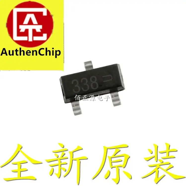 

10 шт., 100% оригинальные новые фотообои FDN338P SOT23 silk screen 338 SMD MOS в наличии P-channel
