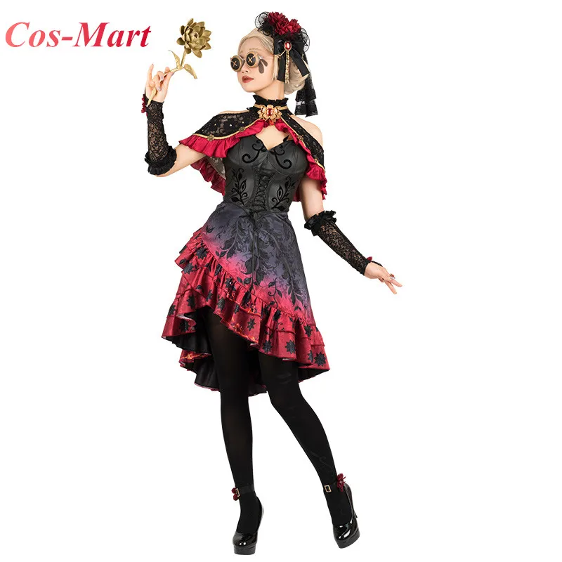 

New Arrival Game Identity V Emily Dale Cosplay Costume The Doctor Hibana Bath Fire Dress Role Play Clothing S-XL Limited Stock