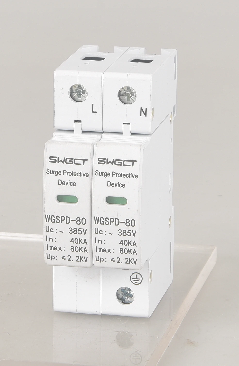 Устройство защиты от перенапряжения переменного тока SPD 1P + N 20 ка ~ 80 кА D 385 в