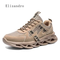 2021hot sale mens platform sneakers gray men casual shoes autumn soft comfortable vulcanized shoes man