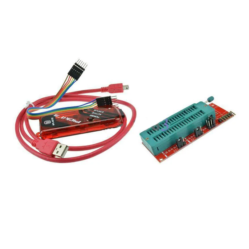 PICKIT3 программист + Универсальный PIC ICD2 PICKit 2 PICKIT 3 программирующий адаптер сиденья |
