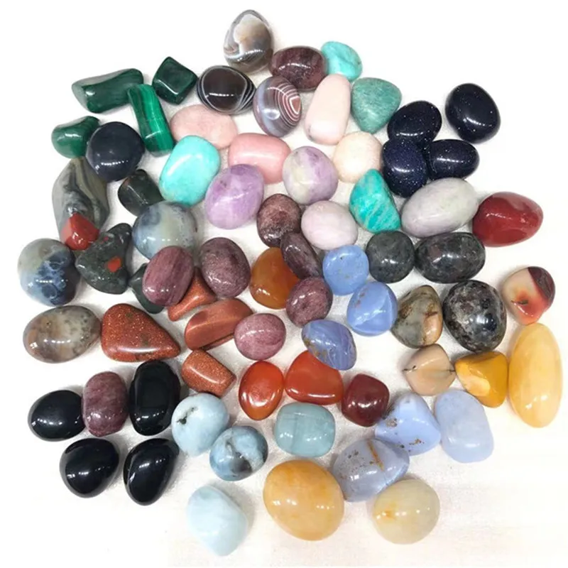 

Natural Mixed Materials Tumbled Crystals Healing Gemstones For Decoration