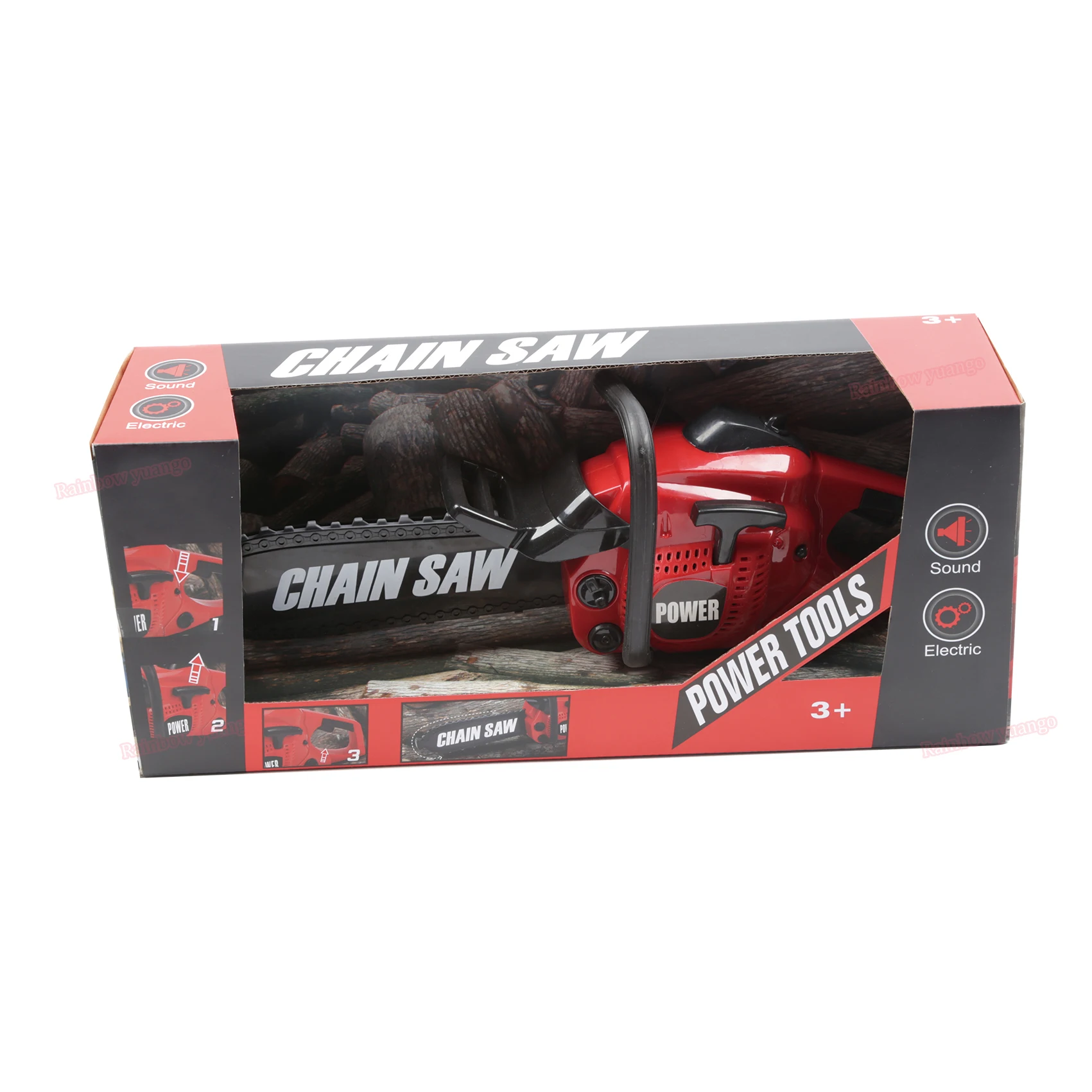 Игрушечный инструмент для моделирования вращающейся бензопилы ролевые игры