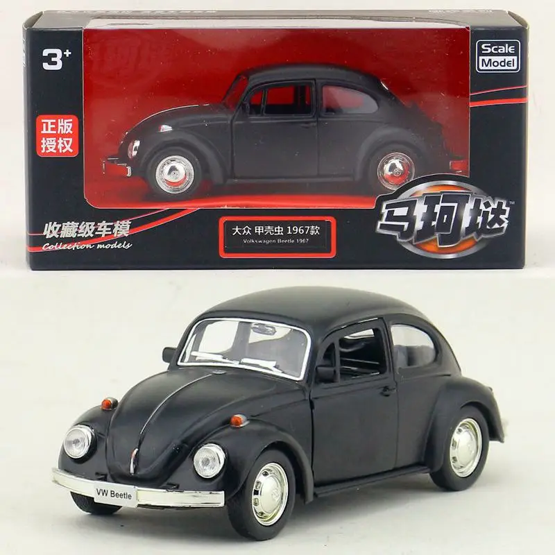 

1:32 Scale RMZ City Toy Diecast Model 1967 Volkswagen Classical Beetle Pull Back Car Educational Collection With Original Box