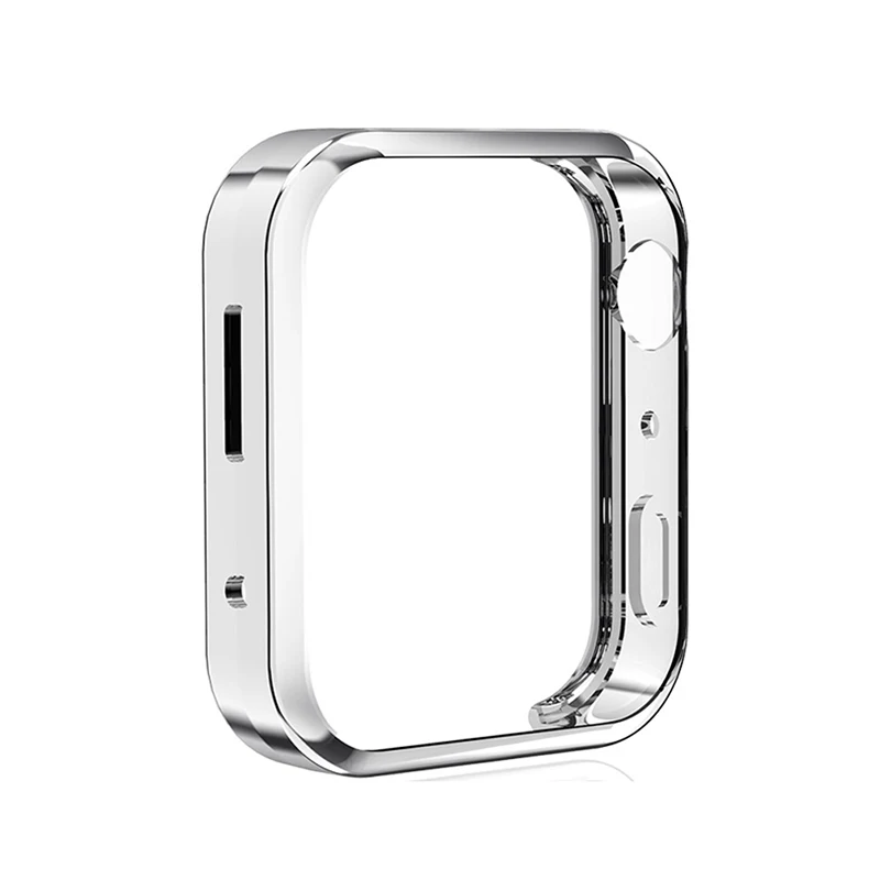 

Plating Clear Slim Watch Cover For Xiaomi Watch TPU Plating Case All-inclusive Shatter-resistant Protective Shell Soft Shell