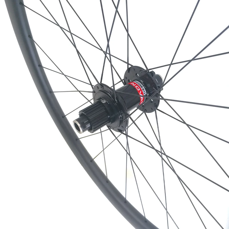 Фото Комплект колес 29er MTB XC 30*30 мм, ассиметричный обод, Ширина 30, глубина 30, Novatec Boost D791SB-B15 D902SB-B12 Microspline 12S Hub №3