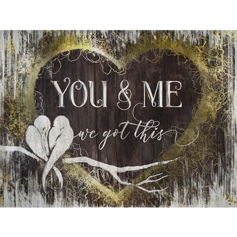 Алмазная вышивка YOU and ME 5D сделай сам полноразмерная алмазная живопись искусство