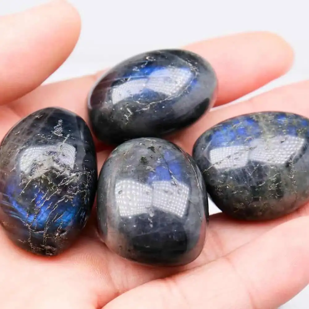 Искусственный камень драгоценный 4 шт. лабрадорит 20 мм-25 мм | Дом и сад