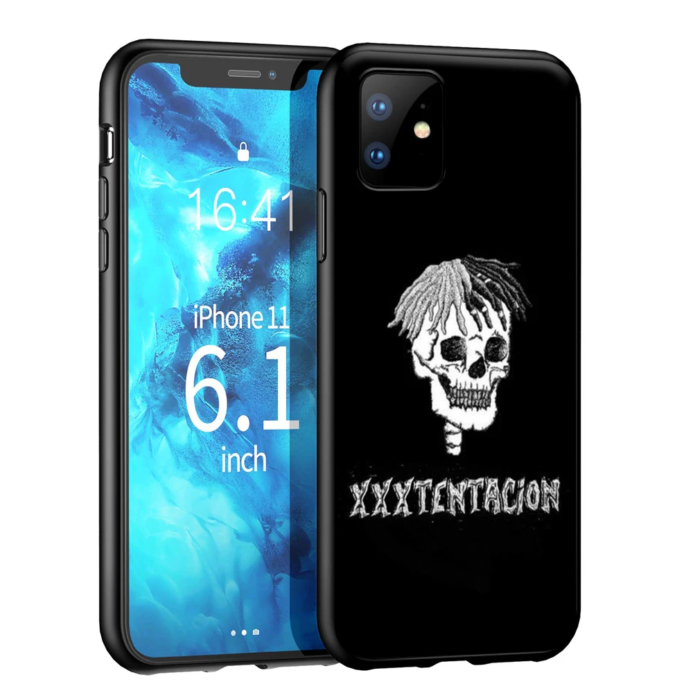 Мягкий силиконовый чехол YIMAOC XXXTentacion для iPhone 12 Mini 11 Pro XS Max XR X 8 7 6 6S Plus 5 5S SE|Бамперы| |