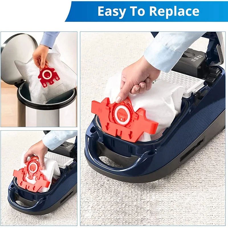 

Dust Bags for Miele FJM,Compact C2, Compact C1, S241, S290, S300I, S500, S700,S4 Series,Air Clean Filters