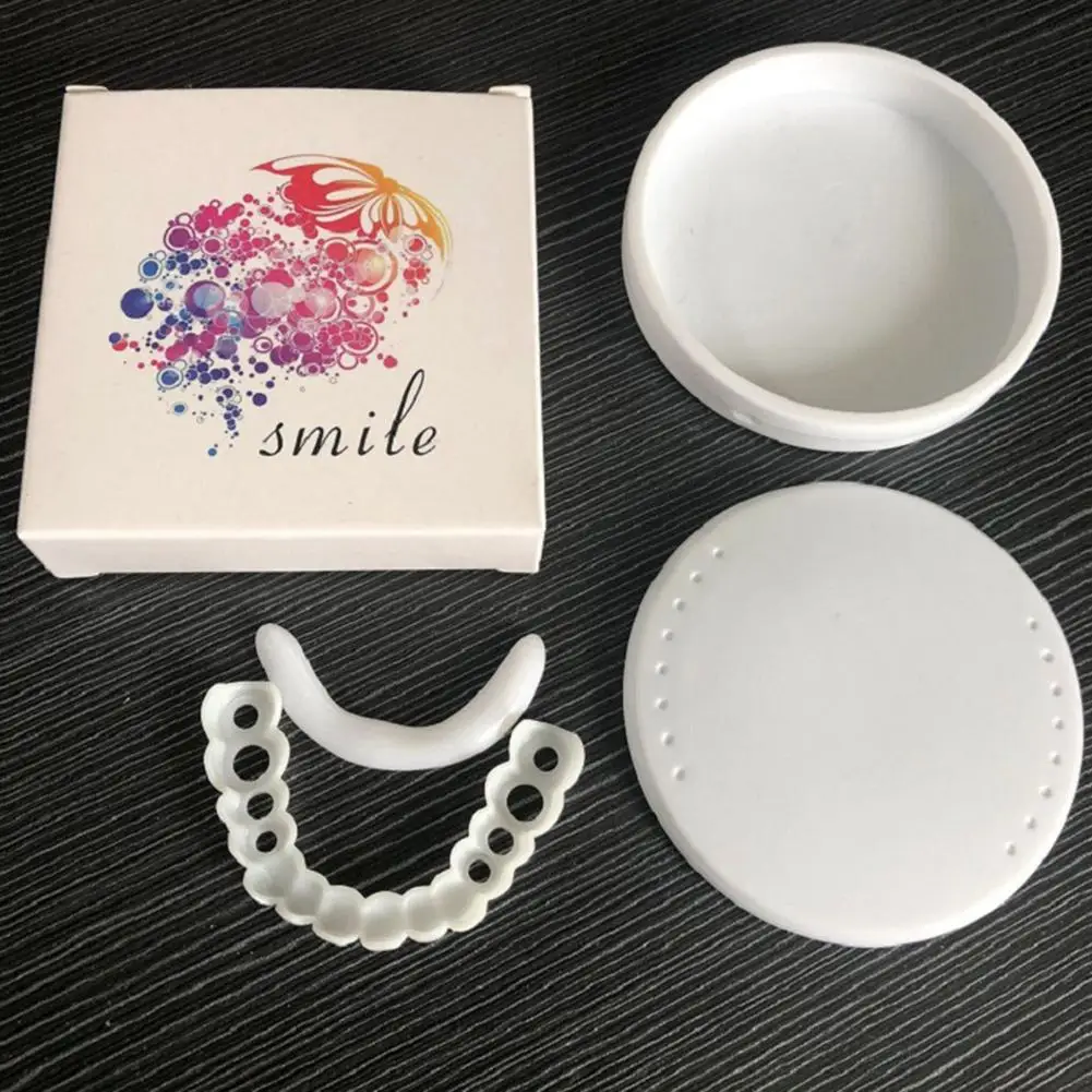 Зубной ортодонтический брекет многоразовые имитация верхний/нижний зубной