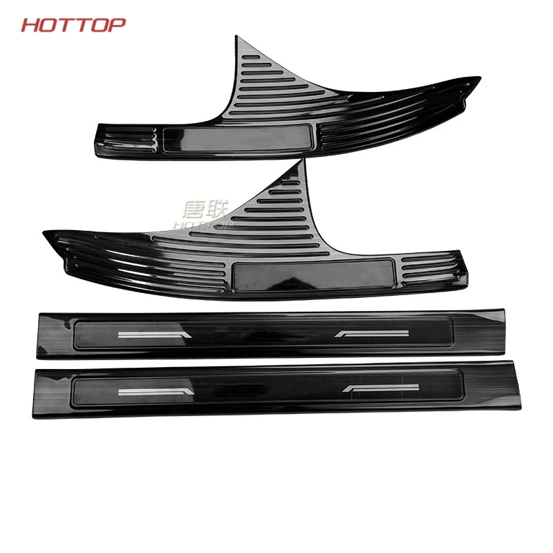 Накладка на порог двери автомобиля из нержавеющей стали для Honda Accord 10th 2018 2019