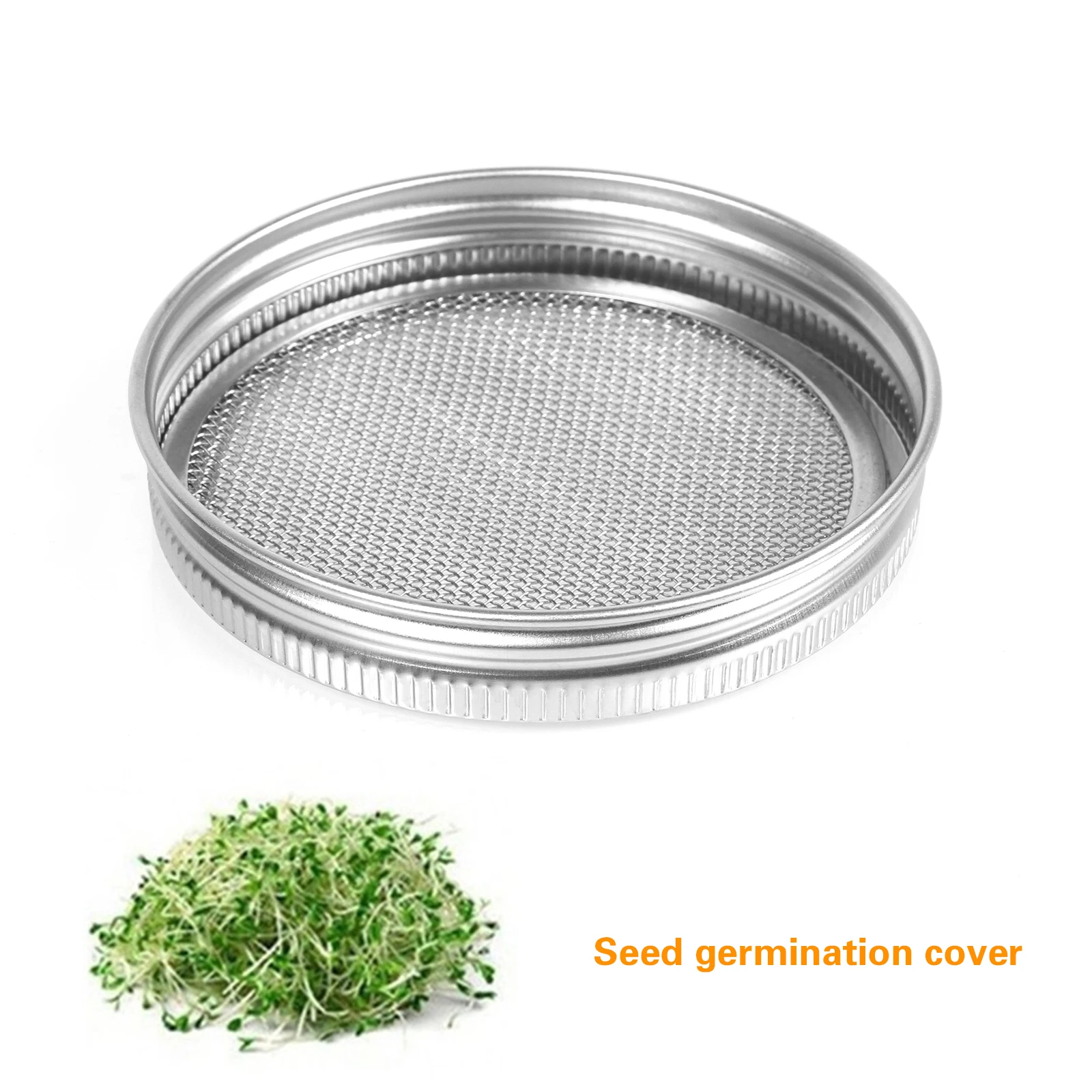Нержавеющая сталь проращиватель семян прорастания крышка сетчатого фильтра