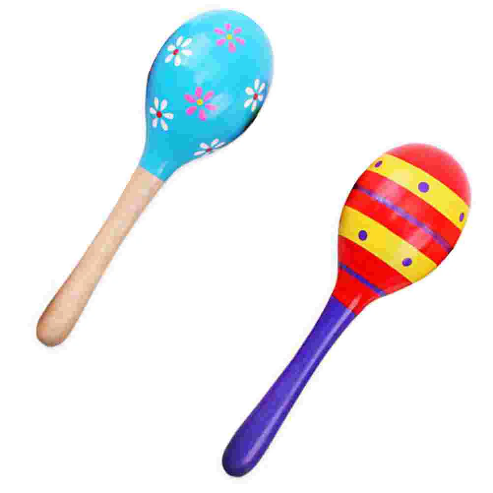 

2 шт. изысканные встряхивающие молотки креативные перкуссионные инструменты (случайный стиль)