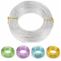 1 roll aluminum wire metal wire for jewelry making diy bracelet necklace acccessories craft 0 6 0 8 1 1 2 1 5 2 2 5 3 3 5 4mm
