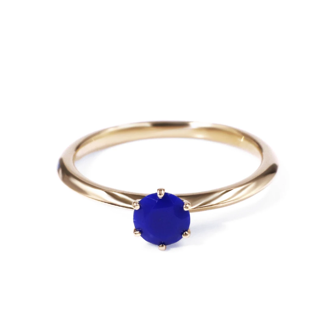 

Tianyu драгоценные камни 100% реальное 14K Золотое кольцо для женщин круглое синее наносимое ювелирное изделие обручальное Коль