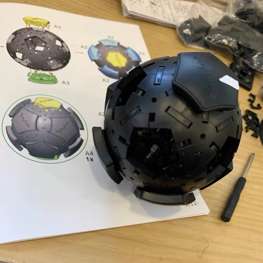 Оригинальный новый набор VeryPuzzle #79 Профессиональный самостоятельный сбор 3D волшебный шар Сумасшедший чоппер F1 Коллекция головоломок Образовательная игрушка