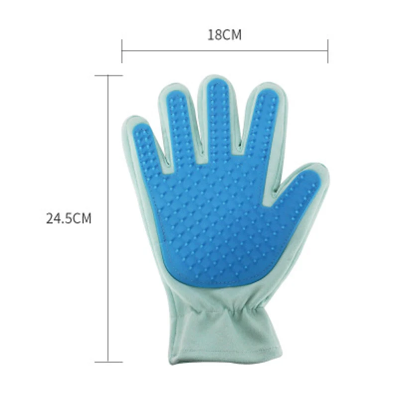 Щетка для волос собак кошек перчатка чистки домашних Массажная Груминг расческа