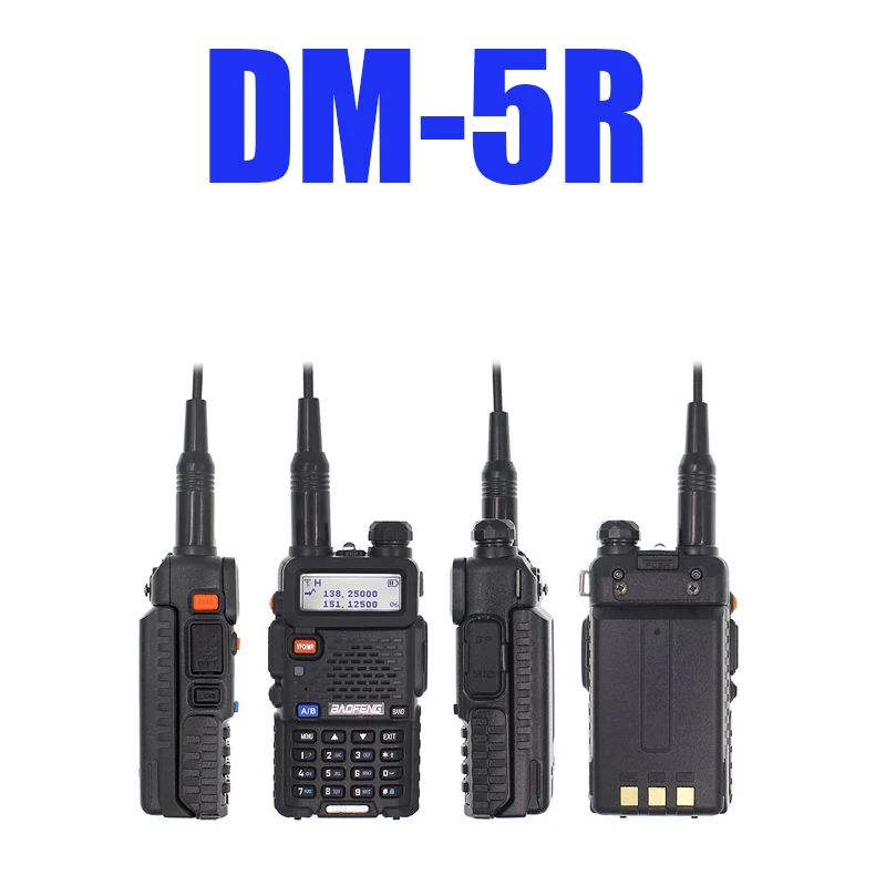 Портативная рация Baofeng DM-5R PLUS TierI TierII цифровая ретранслятор DMR двусторонняя