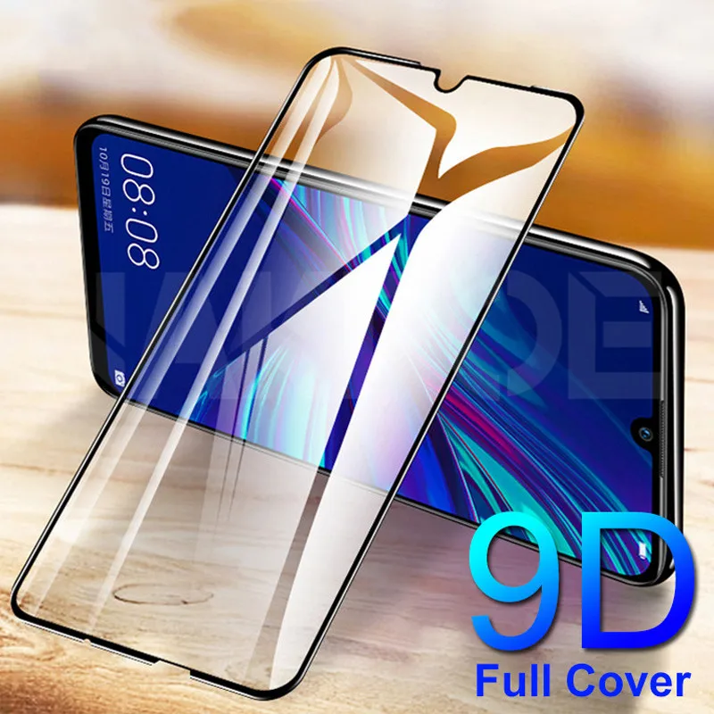 Закаленное стекло 9D для Huawei Y5 Y6 Y7 Y9 Prime 2018 2019 защитное экрана Lite пленка