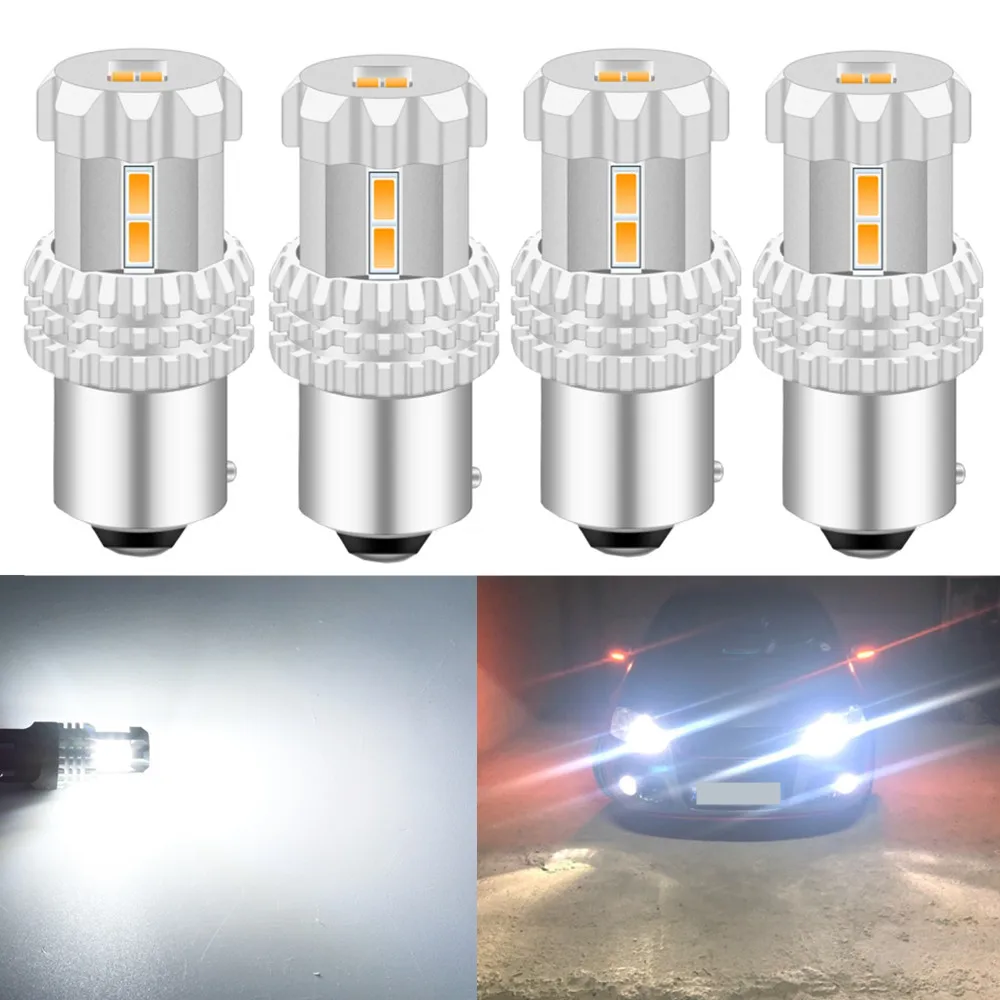 

4x 1156 1157 7440 7443 P21W BA15S LED Car Backup Reserve Light for vw t6 golf 5 mk4 mk3 mk5 scirocco transporter t5 multivan cc