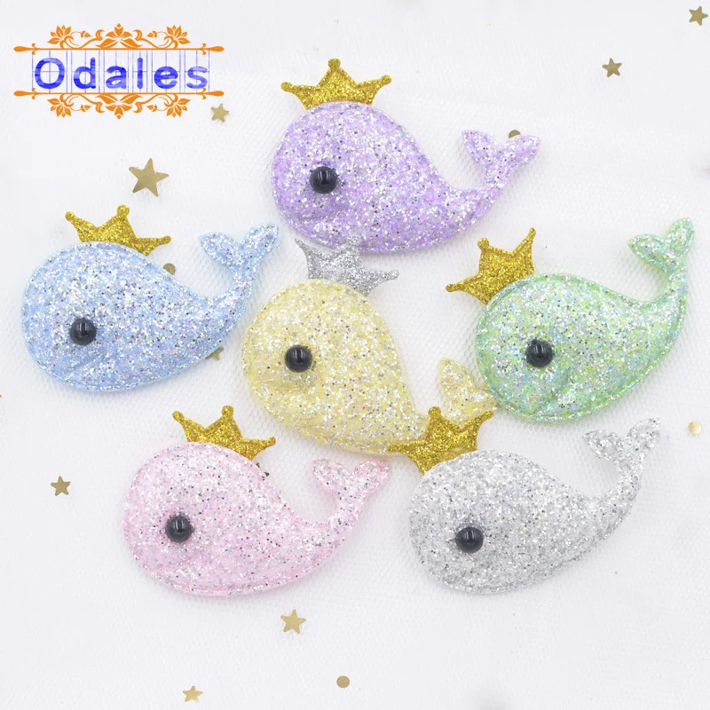 Блестящие нашивки в виде рыбок 24 шт. украшения для свадьбы Кит Аппликации товары
