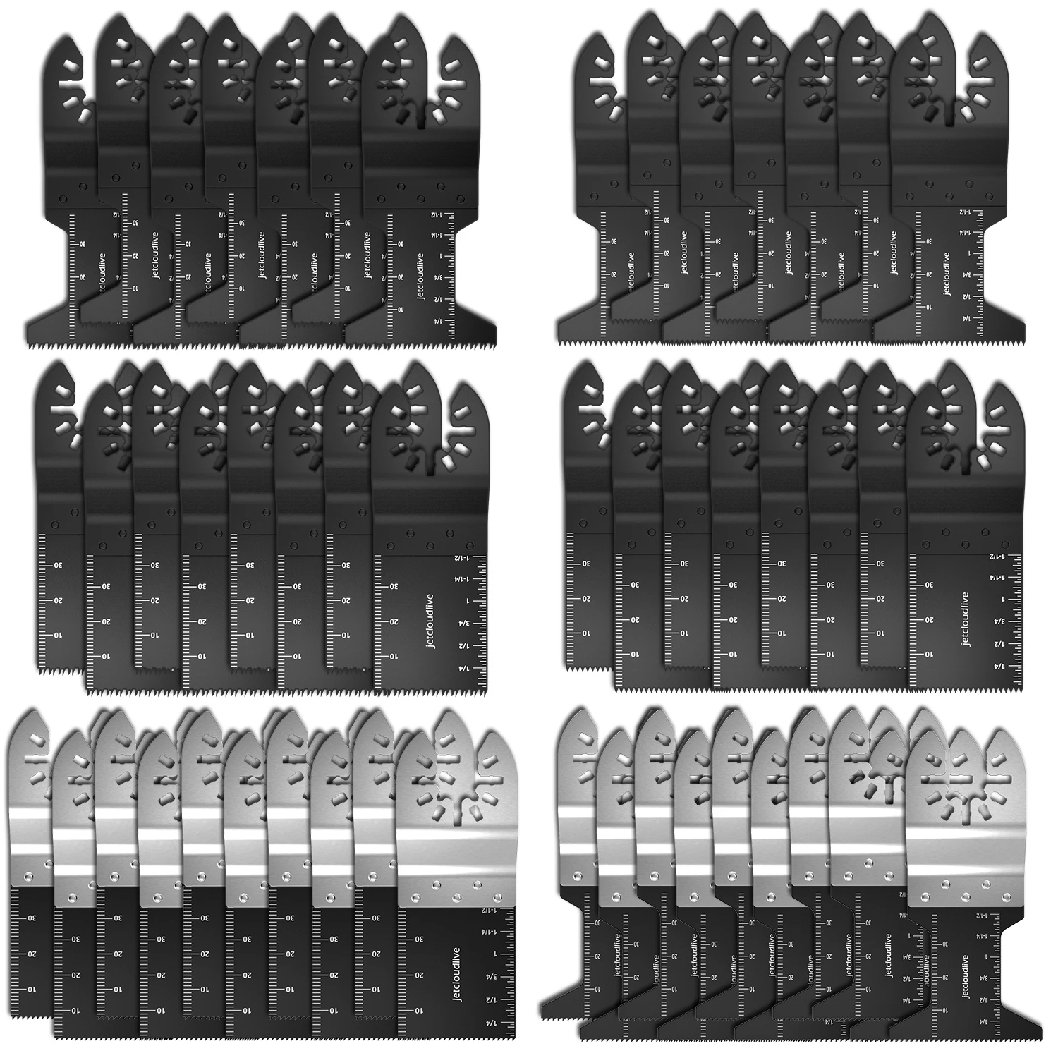 

50 шт. Осциллирующее многофункциональное полотно пилы для Fein, Bosch, Multimaster, Makita, Bosch, режущий инструмент для дерева, для ремонта, лезвия для элект...