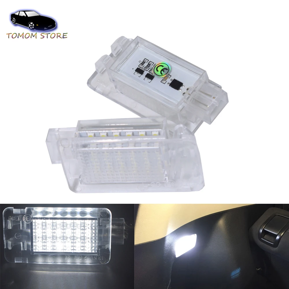 

Hopstyling 2pcs No Error White LED Luggage compartment Light for Volvo XC70 S60 S80 C70 XC90 Trunk Lamp car styling
