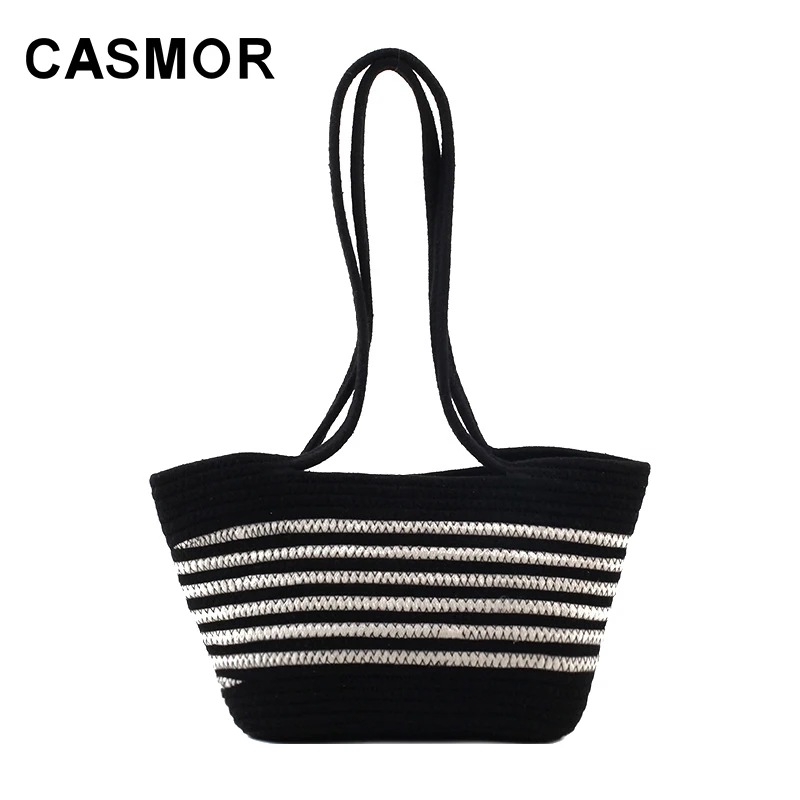 Сумка через плечо CASMOR Женская из искусственной кожи высокого качества в полоску |