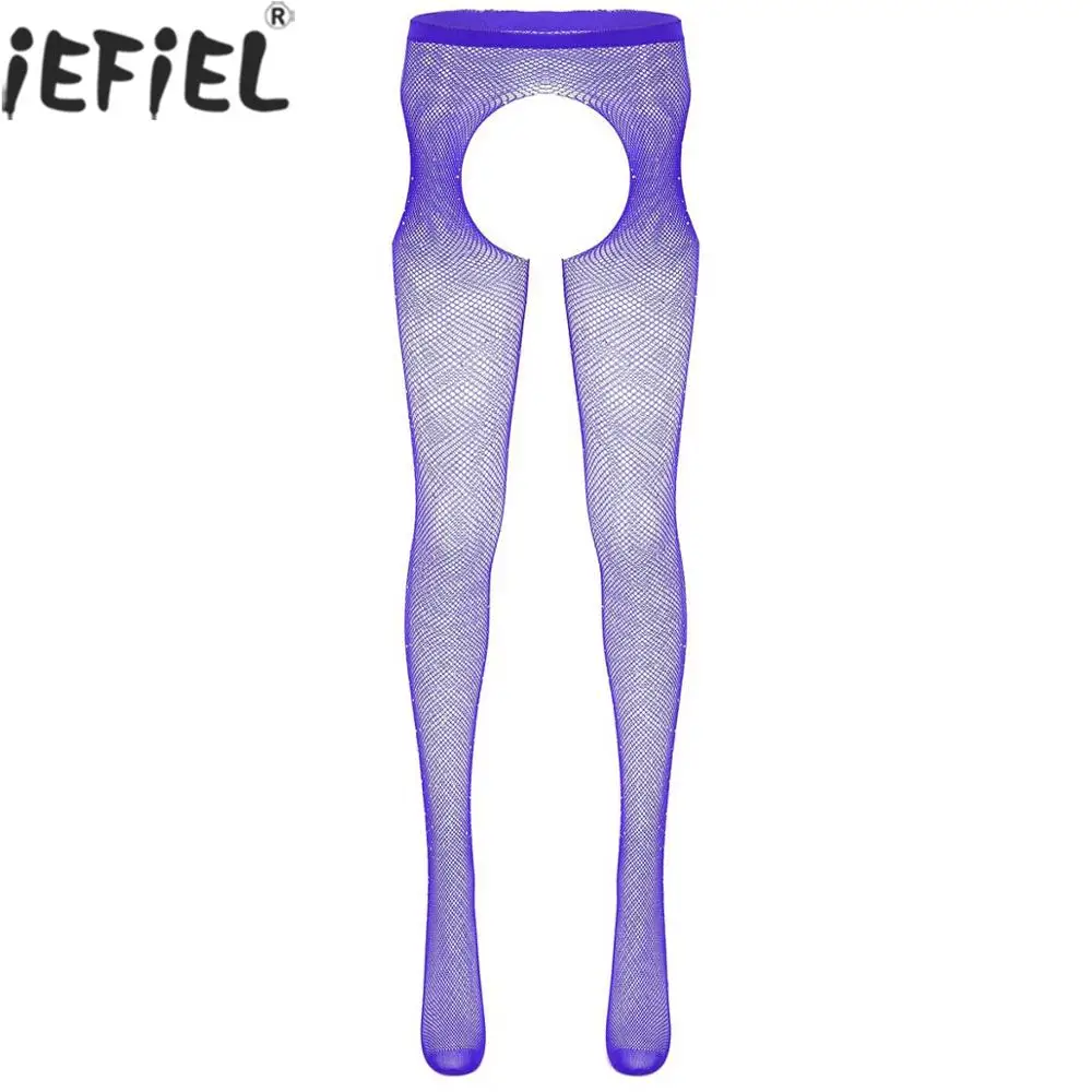 

Женские чулки без косточек, сексуальное нижнее белье, чулки в сеточку, блестящие бриллианты, Сексуальные клубные вечерние колготки со страз...