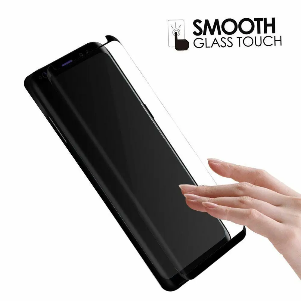 Закаленное защитное стекло для экрана полное покрытие для Samsung Galaxy S8 S9 Plus защитное стекло