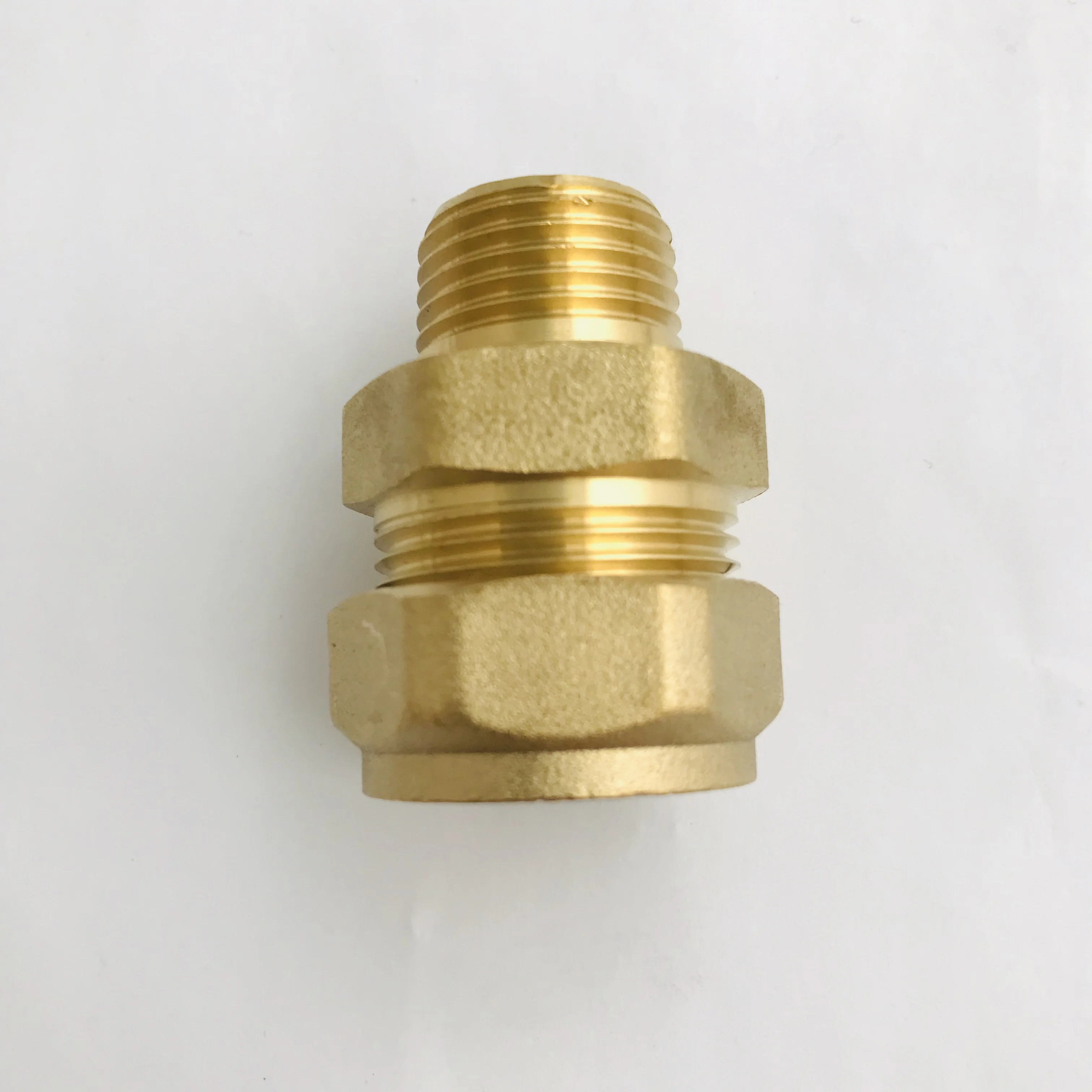 22 мм * Папа G 1/2 "Компрессионный фитинг редукционный ниппель для наружный
