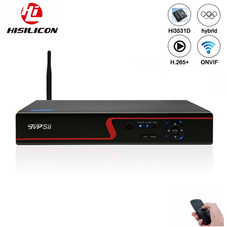 Красная панель 5MP XMeye Hi3531D H.265+ 8CH 8 каналов/16CH 16 каналов Гибридный wifi 6 в 1 XVI TVI CVI NVR AHD CCTV DVR