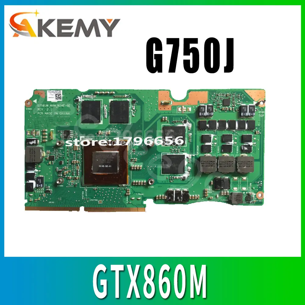 Купи N15-GX-A2 VGA для ASUS G750JM G750J GTX860M ноутбук видеокарта ROG G750J GeForce GTX860M с 2 ГБ GDDR5 тест оригинал за 3,379 рублей в магазине AliExpress