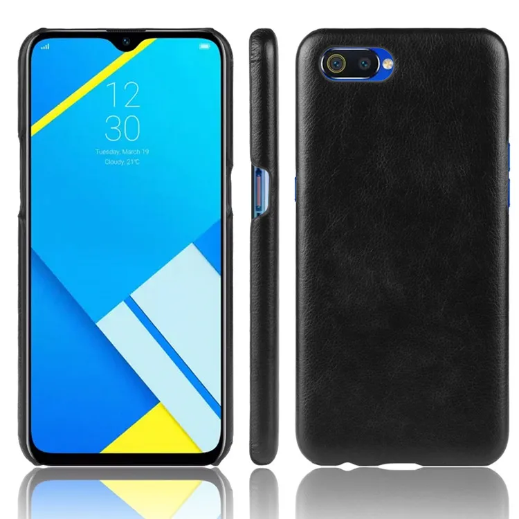 Чехол для Realme C2 с рисунком личи из искусственной кожи и ПК чехол-книжка для OPPO Realme C2 C 2 RealmeC2 RMX1941 чехол для телефона