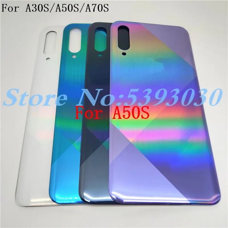 Новая крышка батареи для Samsung Galaxy A30s A307 A50s A507 A70s A707 Задняя задняя двери с логотипом