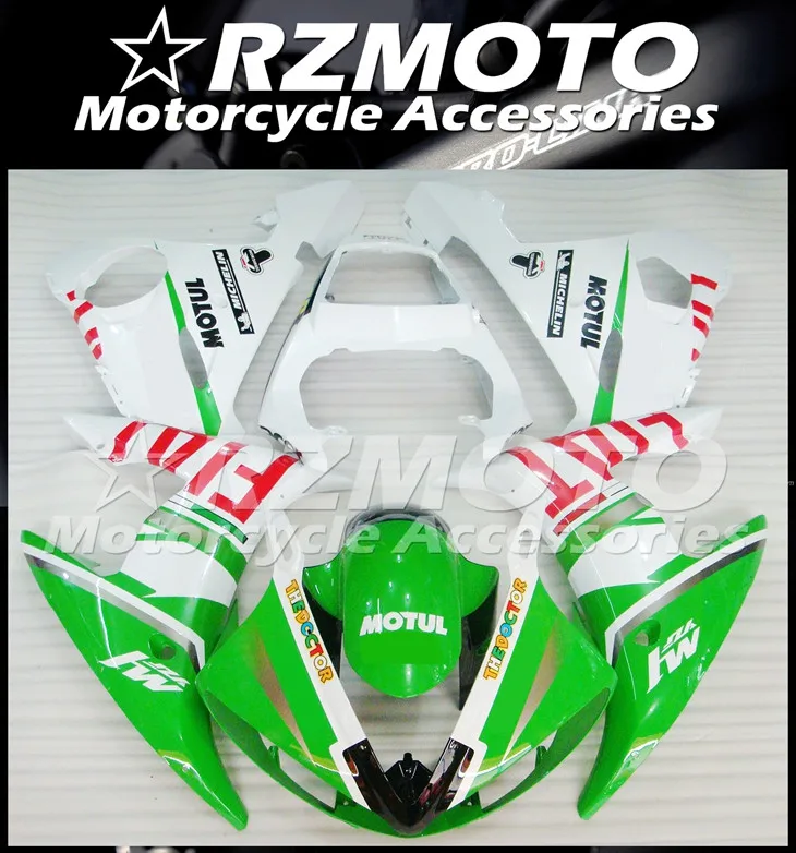 

Новый ABS весь обтекатели комплект подходит для YAMAHA YZF-R6 R6 2003 2004 2005 R6S 03 04 05 средства ухода за кожей комплект красного и зеленого цвета