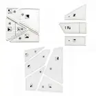 DIY шаблон для квилтинга, линейка для швейной машины, набор для шитья в стиле пэчворк, линейки для резки ткани, прозрачная линейка для шитья, набор для измерения портных