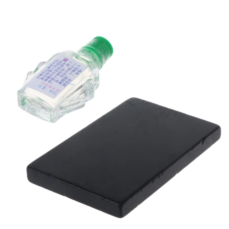 Practical Acid Test Kit Silver Platinum Gold Testing Touchstone Jewelry Tool Set Drop shipping 06N | Украшения и аксессуары
