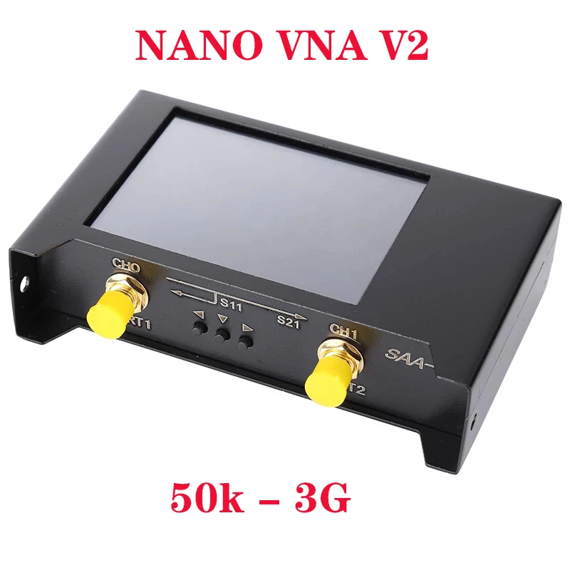 Векторный анализатор сети NanoVNA V2/ SAA2 Антенный Анализатор с сумкой для хранения EVA|