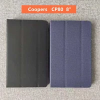 newest case for coopers cp80 8 inch tablet pc fashion pu case cover for coopers cp80 free stylus pen