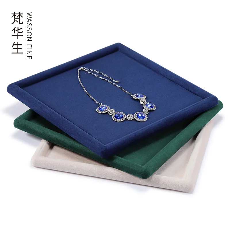 

New jewelry tray display tray bracelet necklace ring watch storage tray jewelry watch pallet live props
